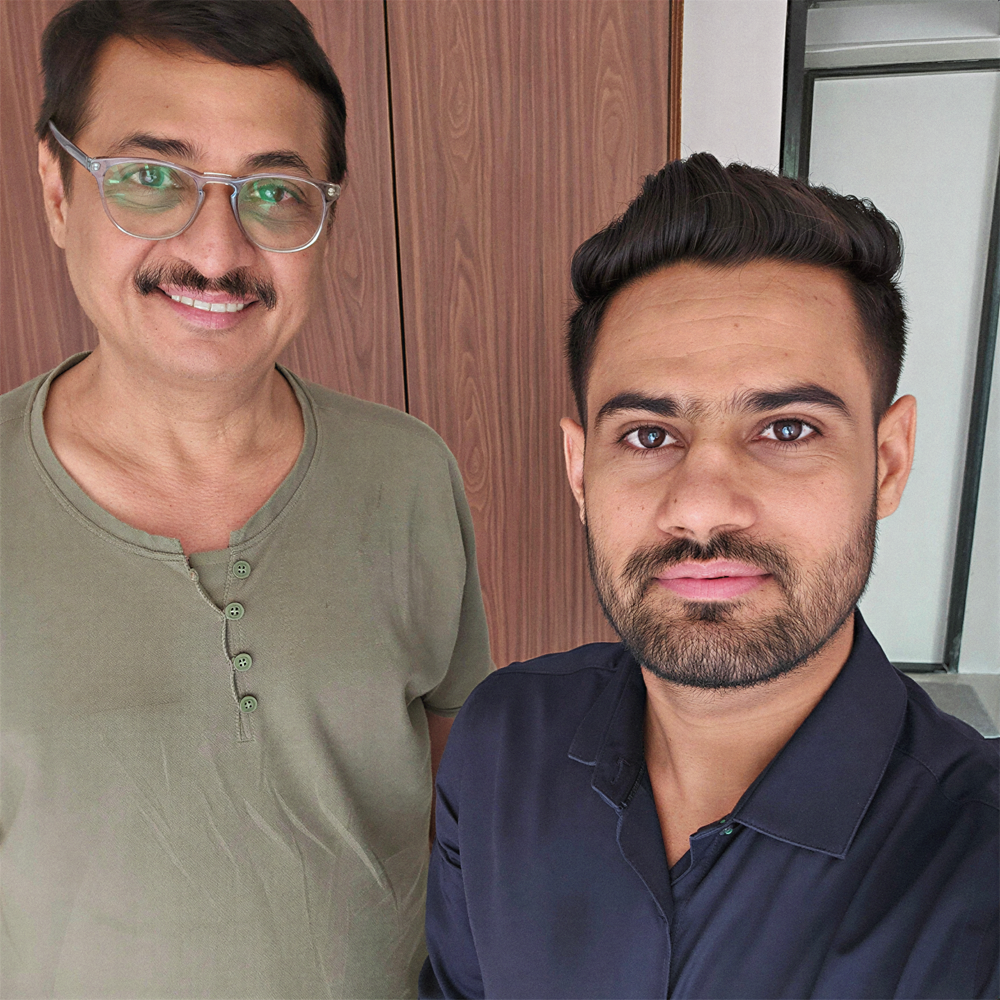 Physiotherapy session with actor Nandu Madhav in Mumbai